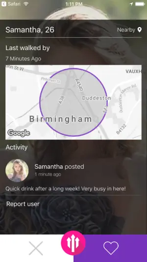 Dating app - profile
