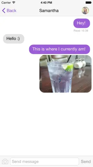 Dating app - realtime chat