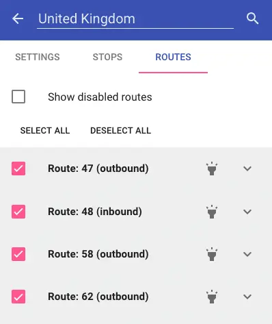 Bespoke web app filtering