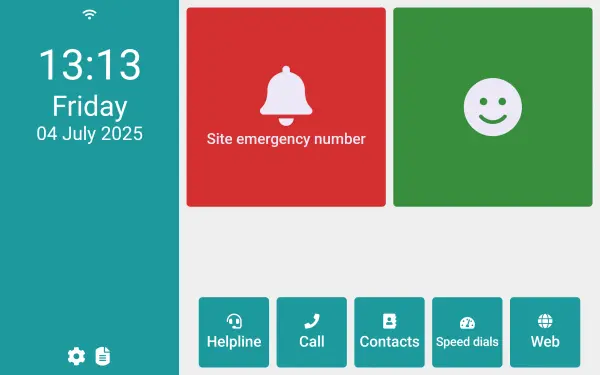 Android app dashboard